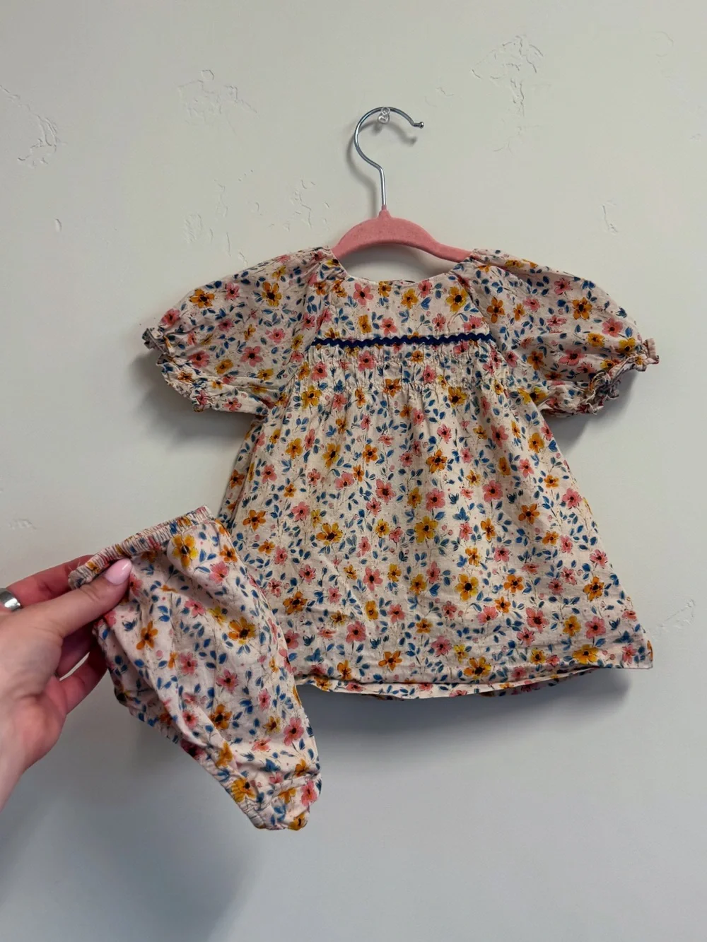 Zara Baby Floral Set w bloomers